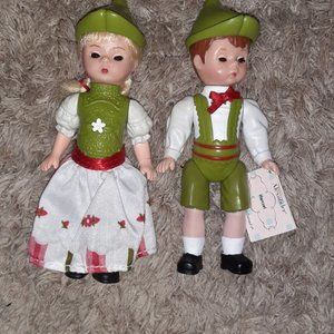 Madame Alexander Hansel and Gretel dolls